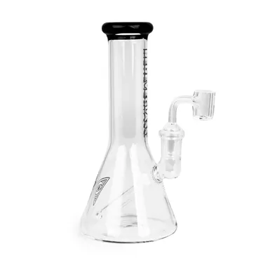 Product image of Red Eye Glass -  8" Tall Concentrate Beaker W/ Quartz Banger