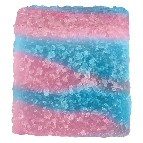 Product image of No.23 True Hybrid Rosin Blue Raspberry Cotton Clouds - Glenn's - Gummies