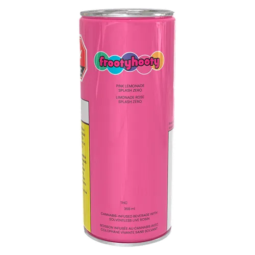 Pink Lemonade Splash Zero - frootyhooty - THC Drinks