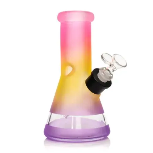 Product image of KTOO Glass, 8" Rainbow Beaker Water Pipe