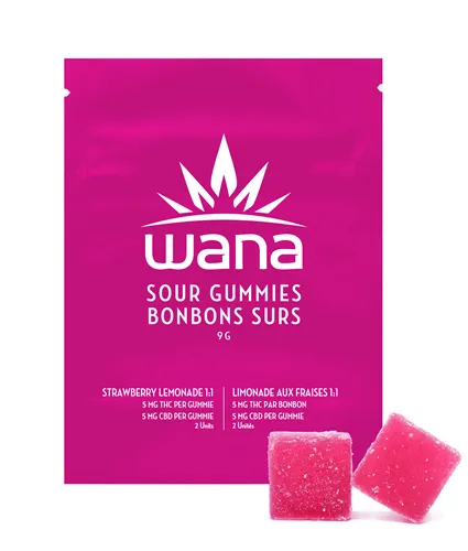 Product image of Strawberry Lemonade 1:1 Soft Chews - Wana - Gummies