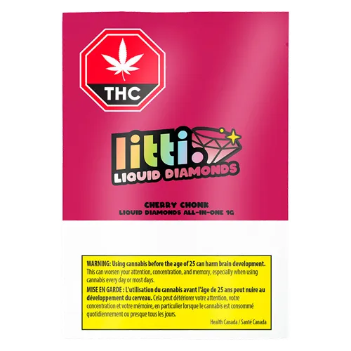 Cherry Chonk Liquid Diamonds - LITTI - Disposables