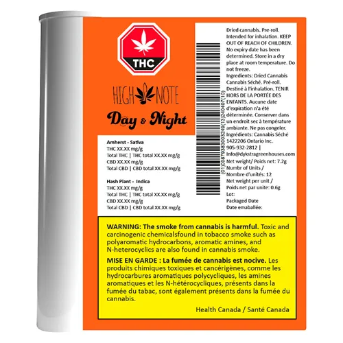 Day & Night Mixed Pack - High Note - Joints