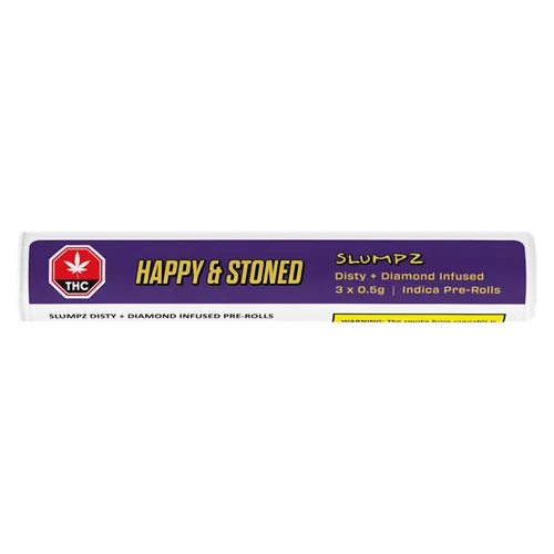 SLUMPZ Disty & Diamond - Happy & Stoned - Infused Joints