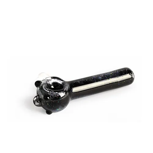Product image of Red Eye Glass, 4.5" Sparkle Liquid Hand Pipe