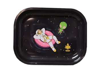 Product image of Small Metal Rolling Tray, Milky Way