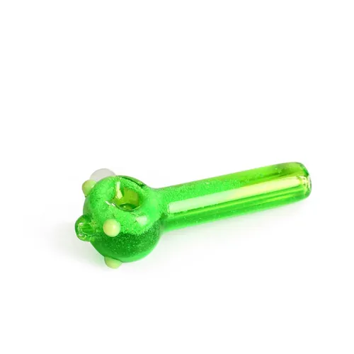 Product image of Red Eye Glass, 4.5" Sparkle Liquid Hand Pipe