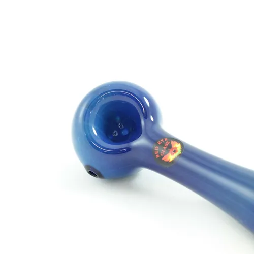 Product image of Red Eye Glass, 4.5" Hand Pipe w/ Built-In Screen