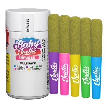 Product image of Baby Jeeter Infused Multi-Pack - Jeeter - Variety Infused Pre-Rolled