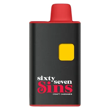 Product image of Gas Face Cured Resin - Sixty Seven Sins - Disposables
