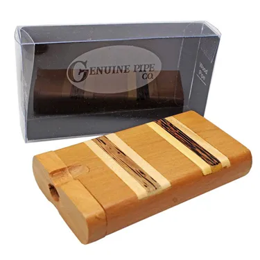 Product image of Genuine Pipe Co, Light Teak Wood Pipe