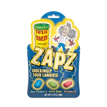 Product image of Toxic Waste, Zapz Sour Candies