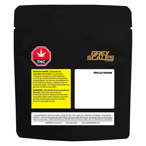 Smalls Dipper - Greyscales - Dried Flower