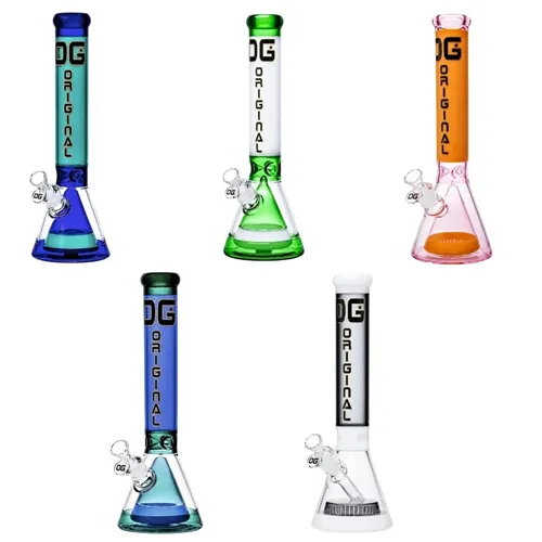 Product image of OG Original, 17" 7mm Full Colour Beaker Perc Bong