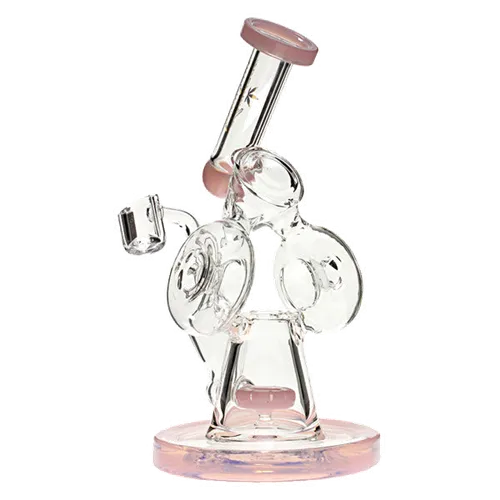 Product image of Plain Jane Glass, 8" Twin Donut Rig