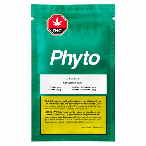 Ice Wreck Shatter - Phyto Extractions - Shatter