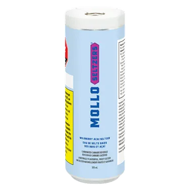 Product image of Wildberry Acai Seltzer - Mollo - THC Drinks