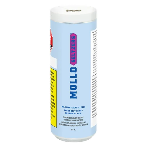 Product image of Wildberry Acai Seltzer - Mollo - THC Drinks