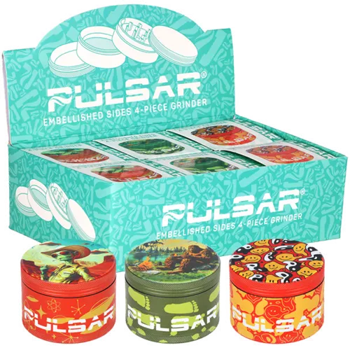 Product image of Pulsar, 2.5" 4-Piece Design Series v2 Aluminum Grinder