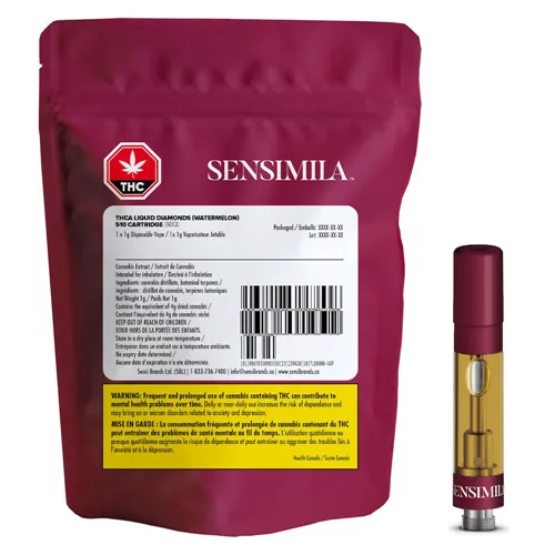 THCa Liquid Diamonds - Sensimila - 510 Cartridge