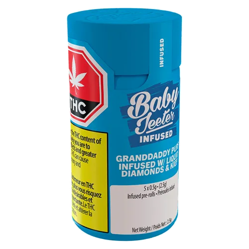 Product image of Baby Jeeter Infused Grand Daddy Purp - Jeeter - Infused joints