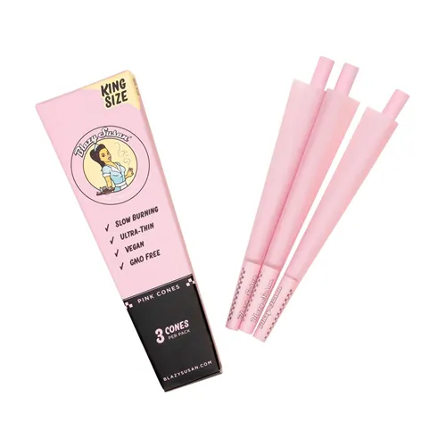 Blazy Susan, Pink Pre-Rolled Cones