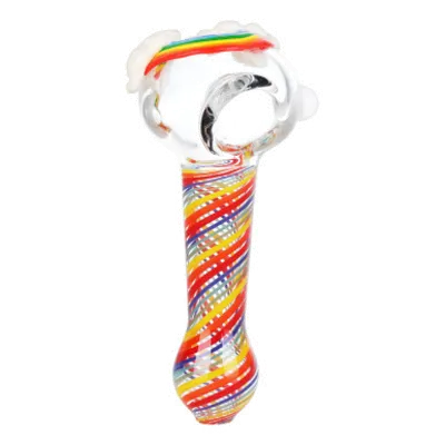 Product image of Rainbow Cloud Glass Spoon Pipe