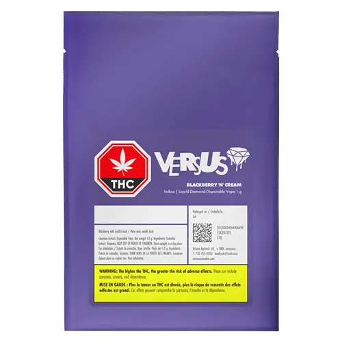 Blackberry 'N' Cream - Versus - Disposables