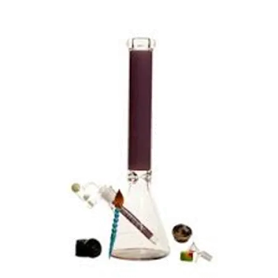 Product image of 18" 9mm NH Font Beaker Bong w/ Base Art