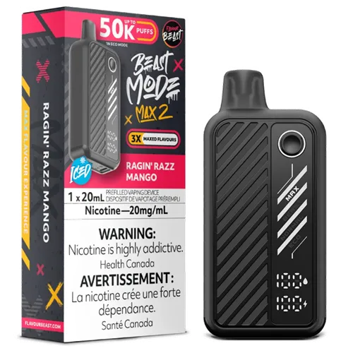 Product image of Ragin' Razz Mango - Flavour Beast Mode Max 2 - Disposables