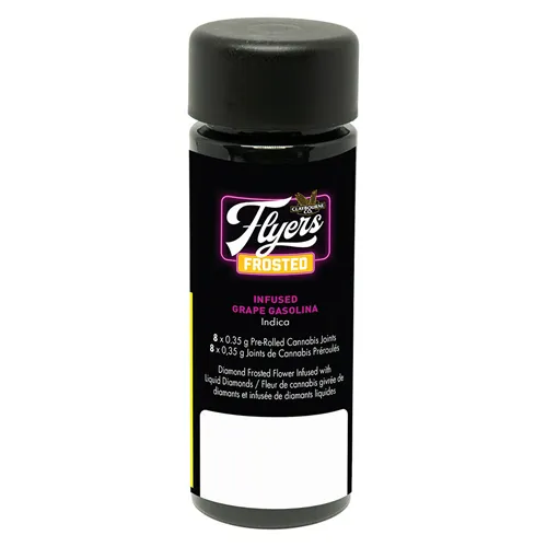 Flyers Frosted Grape Gasolina - Claybourne - Infused Joints