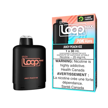 Product image of Juicy Peach Ice - STLTH LOOP MAX - Pod