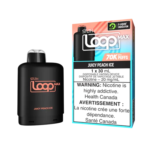 Product image of Juicy Peach Ice - STLTH LOOP MAX - Pod