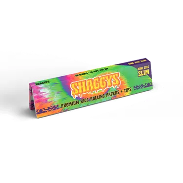 Product image of Shaggy's, Rice Slim Papers w/ Tips