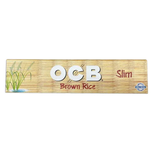 Product image of OCB, Brown Rice Unbleached Rolling Papers