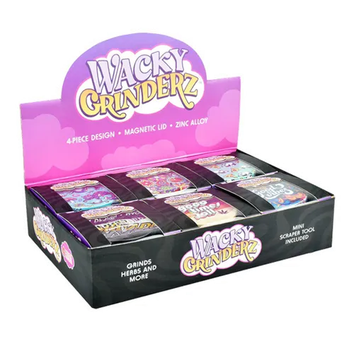 Product image of Wacky Grinderz, 2.5''  Good Vibes 4PC Grinder