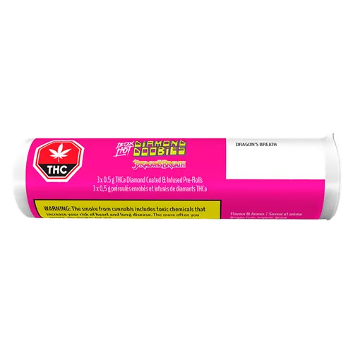 Diamond Doobies Dragon's Breath - BOXHOT - Infused Joints