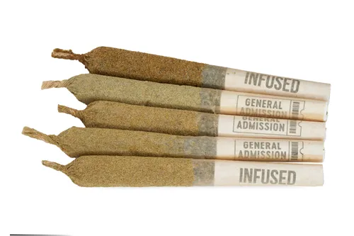 Product image of Taster Pack Distillate Infused & Kief Coated - General Admission - Infused Joints