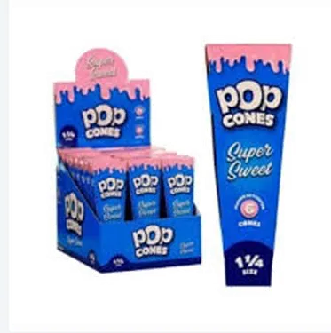 Product image of Pop Papers, Super Sweet Unbleached Pre-Rolled Cones