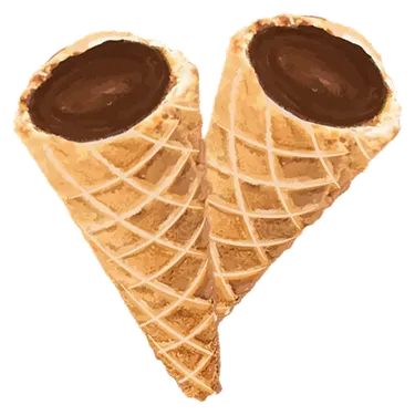 Product image of Milk Chocolate Live Rosin Waffle Cones - A-Ha! - Chocolates