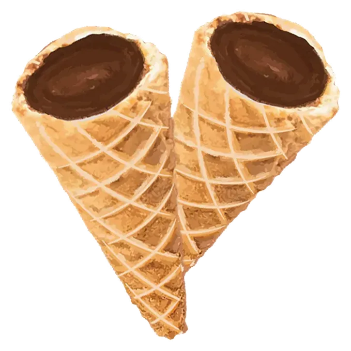 Product image of Milk Chocolate Live Rosin Waffle Cones - A-Ha! - Chocolates