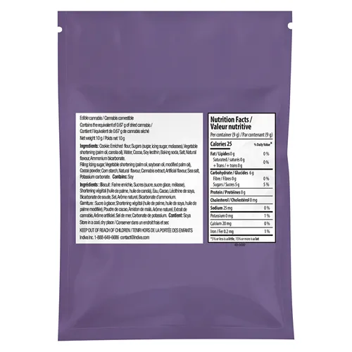 Fudge Double Stuffed Chocolate Cookie - Doppio - Snacks & Baked Goods