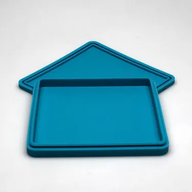 Product image of DabWare, 7" x 7" Flat Silicone Cash