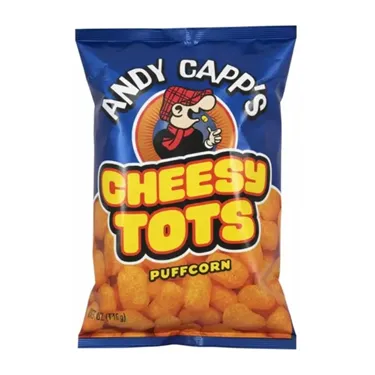 Product image of Andy Capp's, Cheesy Tots Puffcorn