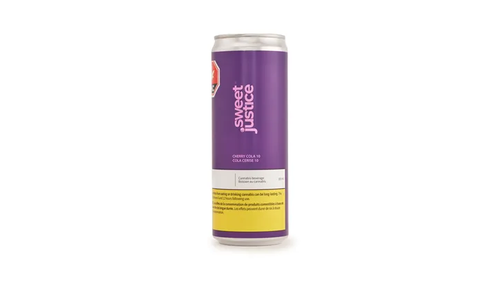 Product image of Cherry Cola - Sweet Justice - THC Drinks