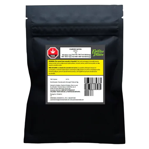 Charged Sativa - Electric Lettuce - Dried Flower