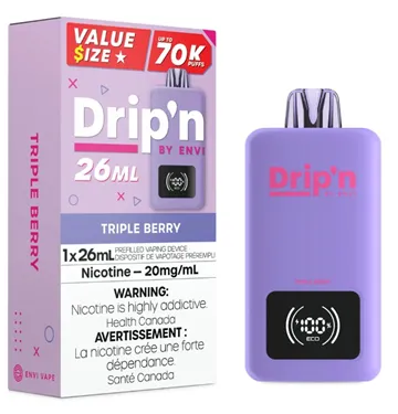 Product image of Triple Berry - Drip'n Envi - Disposable