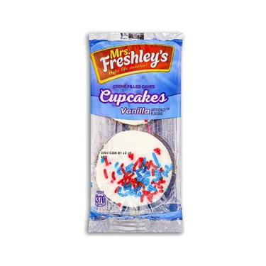 Product image of Mrs. Freshley's, Cupcakes Vanilla