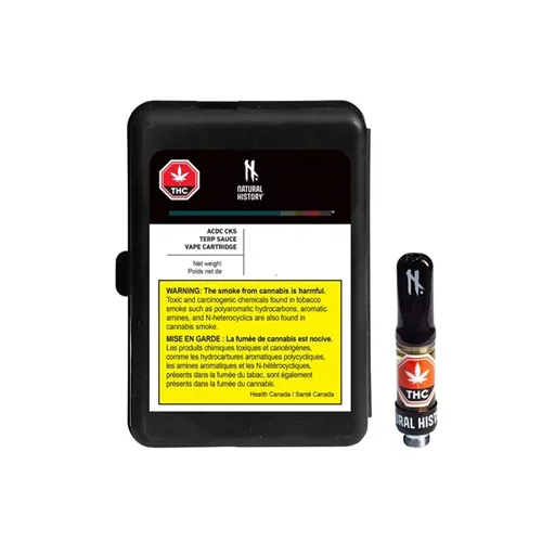 Product image of ACDC CKS Terp Sauce - Natural History - 510 Cartridge