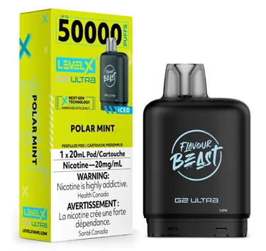 Product image of Polar Mint - Flavour Beast x Level X G2 Ultra - Pod